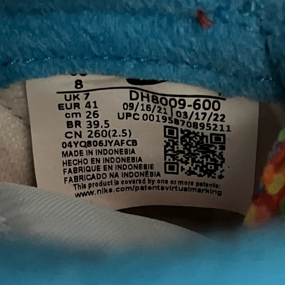 LeBron James x Fruity Pebbles x Nike Dunk Low 🔥 Sneakers Shoes Air Jordan Clean - Picture 8 of 13